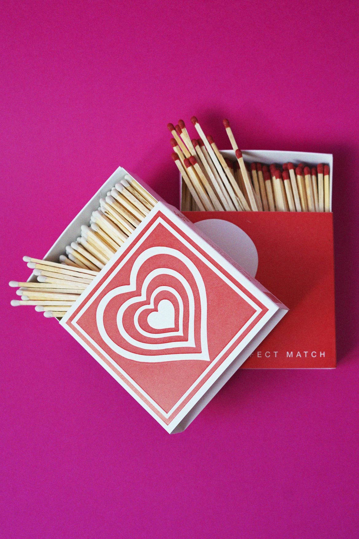 Concentric Heart Matches - SHOP EXCLUSIVE