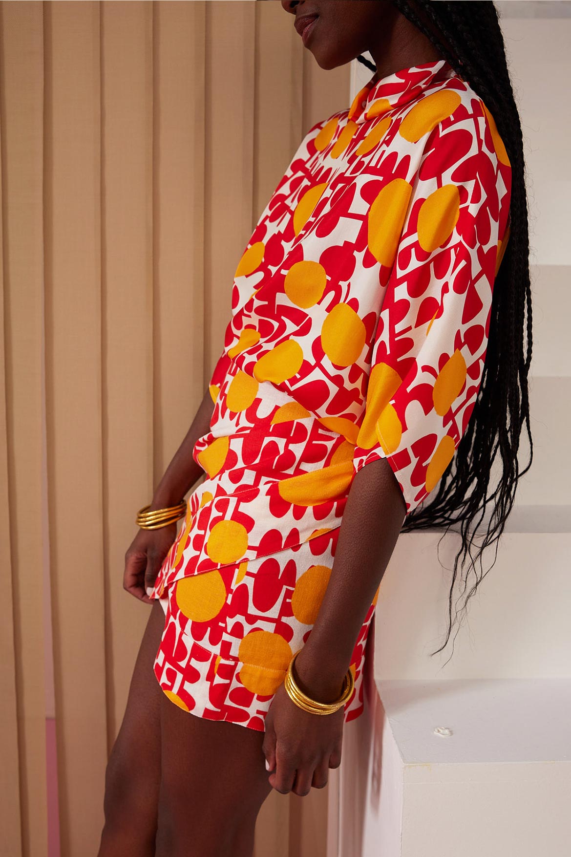 Margaux Red Sun Skirt