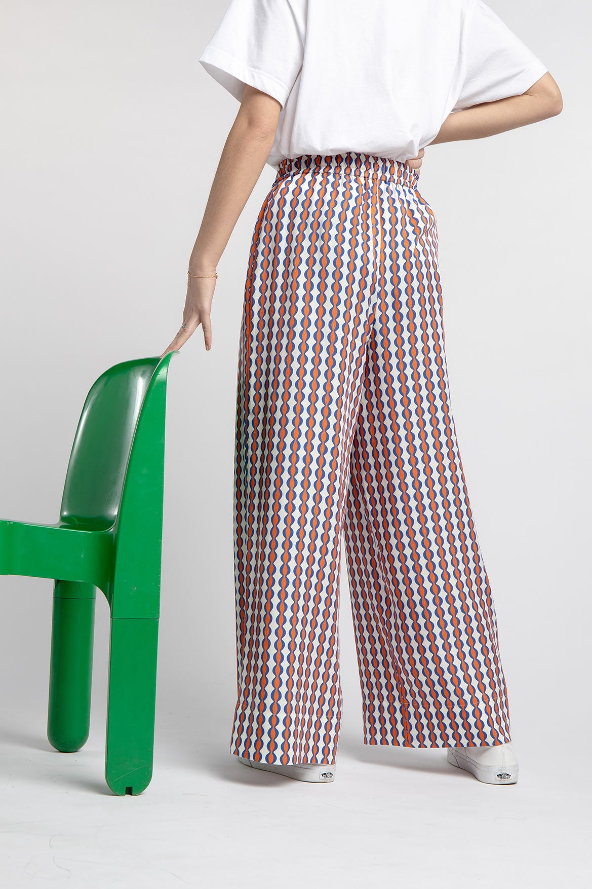 Ensemble Theodore + Paolina Groovy stripes