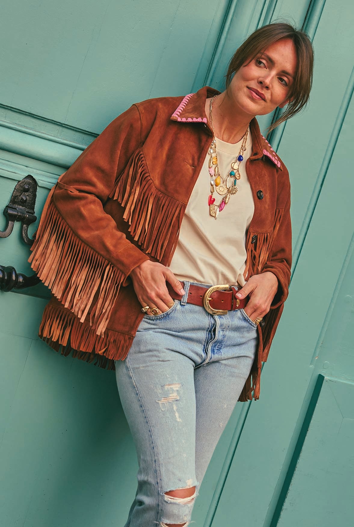 VESTE NOE CAMEL