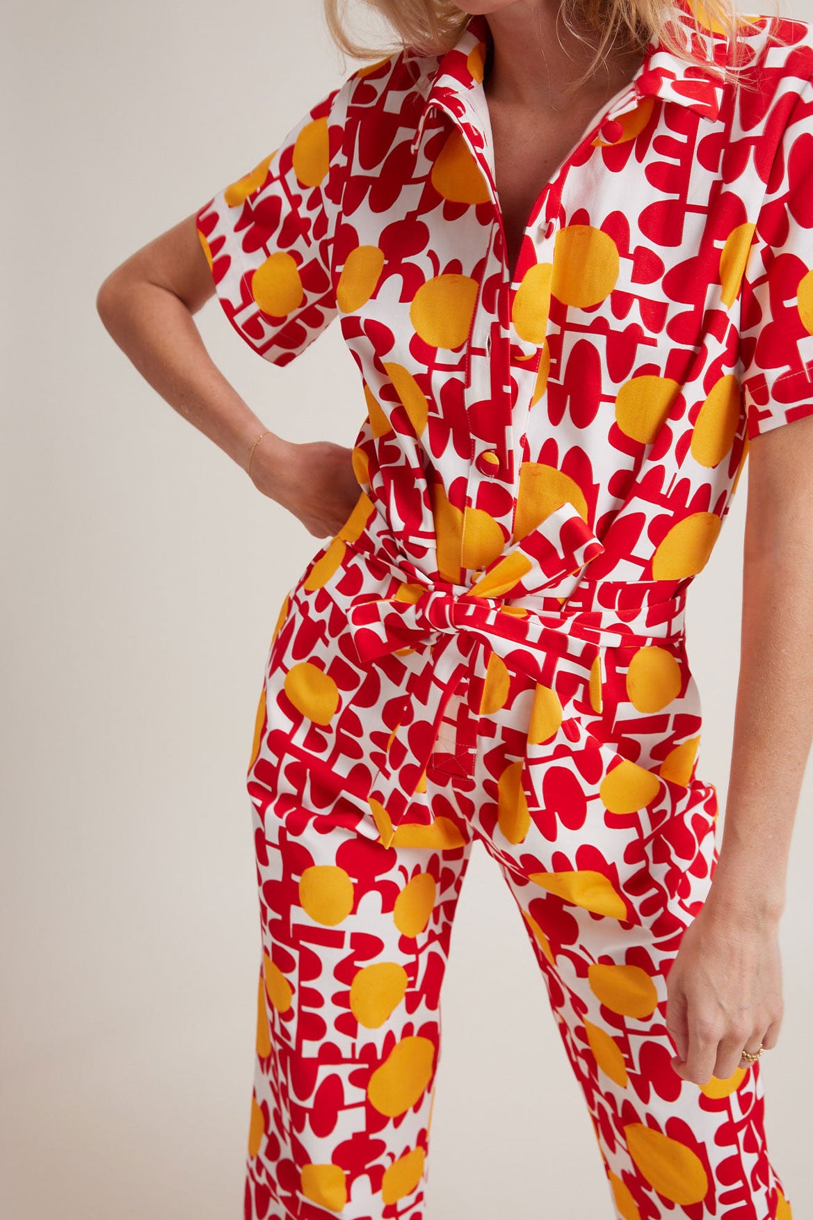 Willow Red Sun Jumpsuit