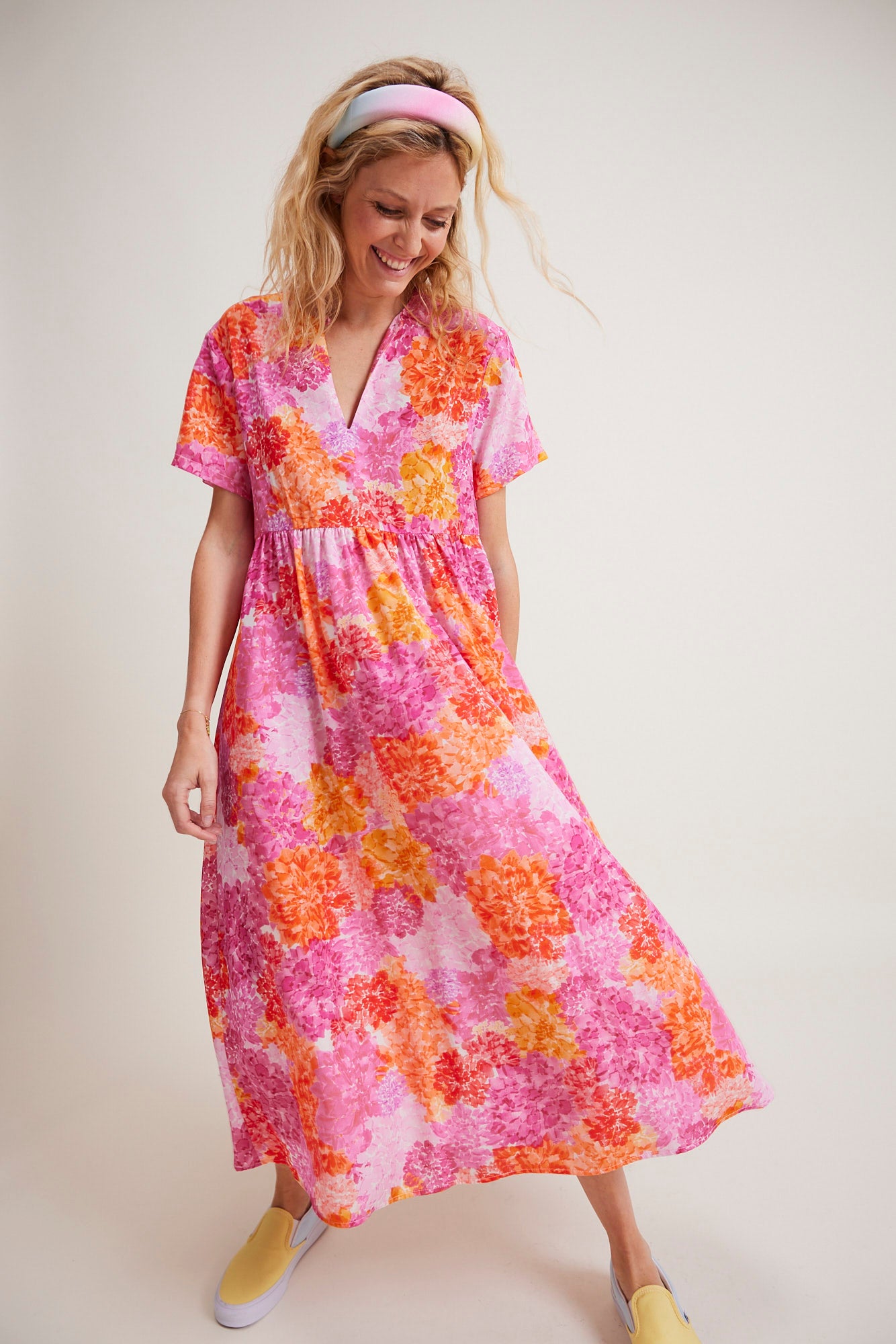 Robe Johanna Peony Bomb