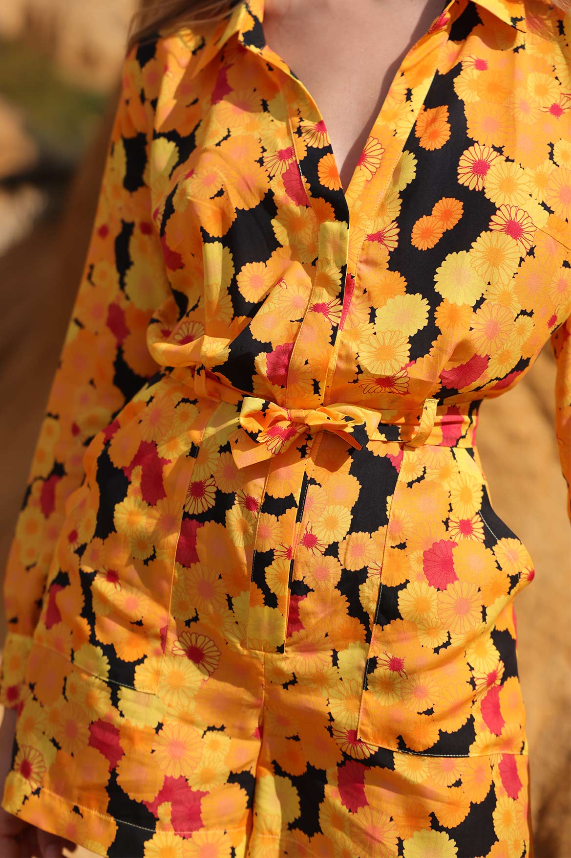 Elise Chalmin | Détails combinsaison Jenn Sunflower 