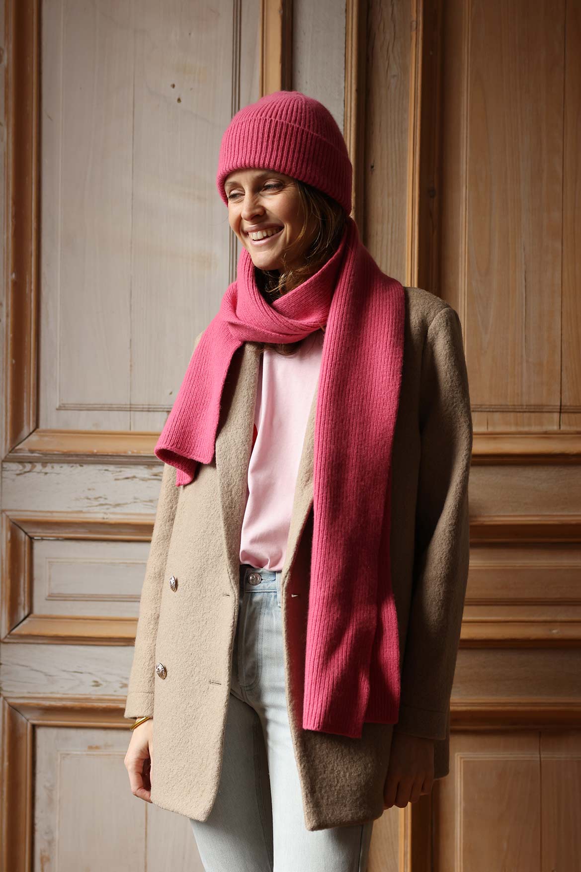 Wool and angora scarf - SHOP EXCLUSIVE