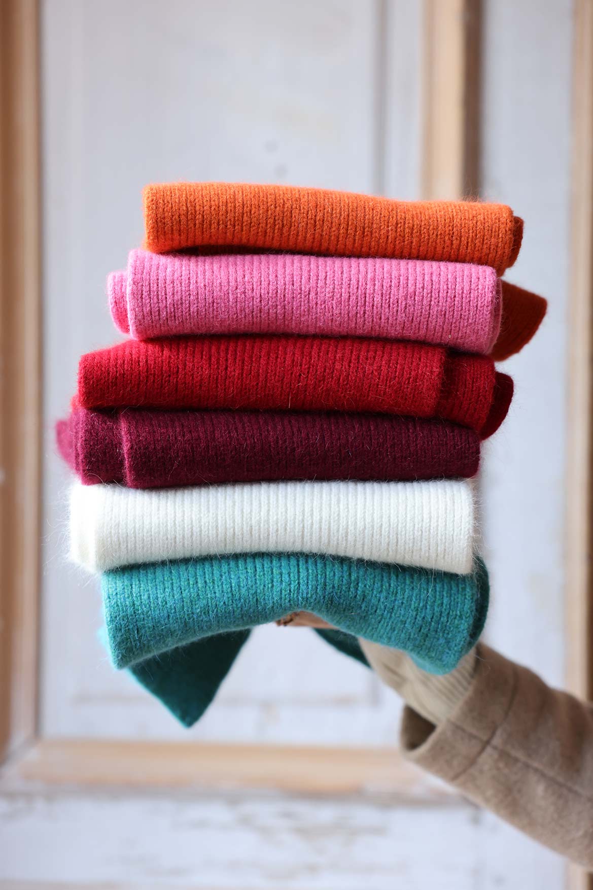 Echarpe en laine et angora - EXCLU BOUTIQUE