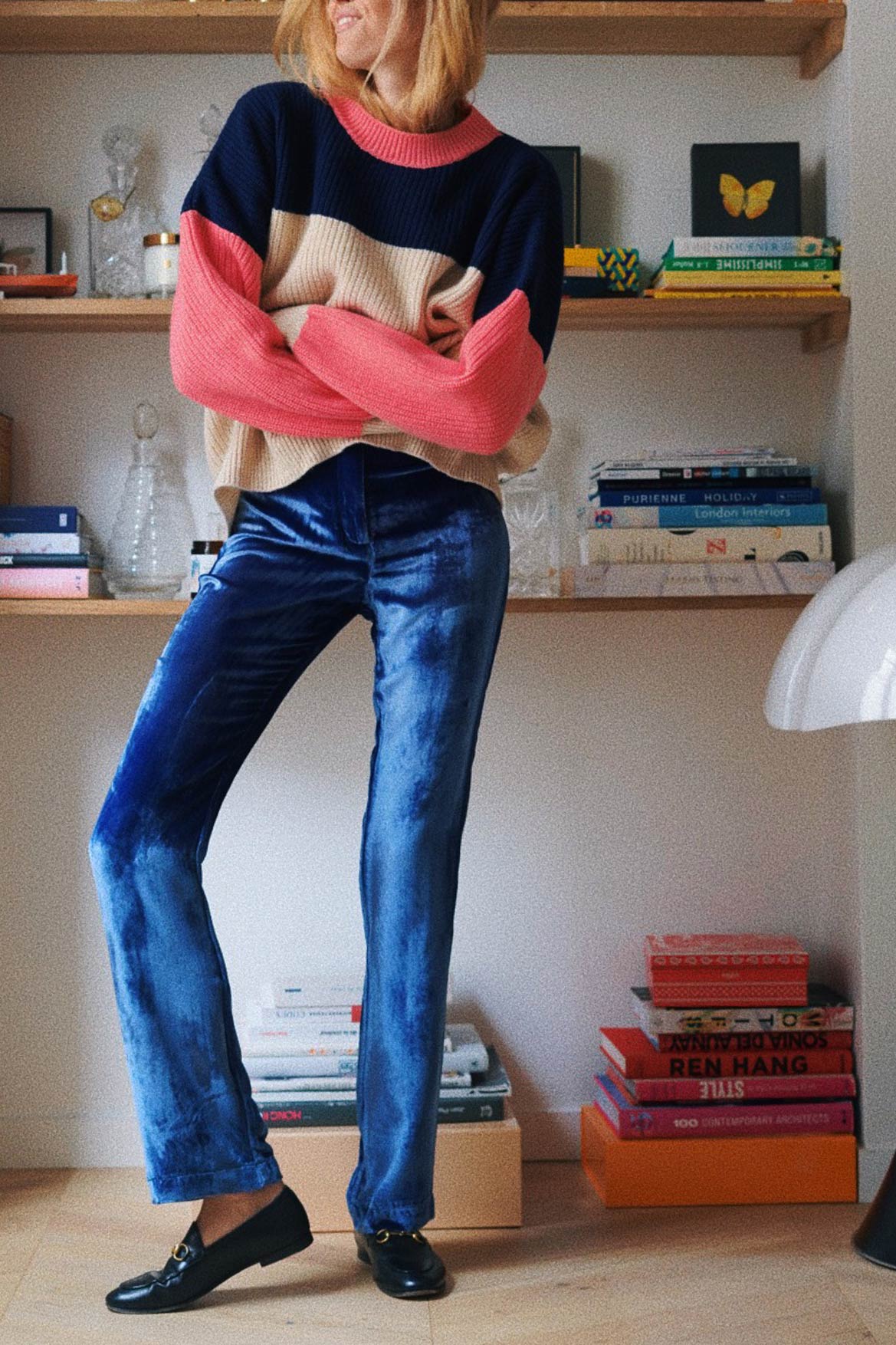 Pantalon Jo Navy Blue