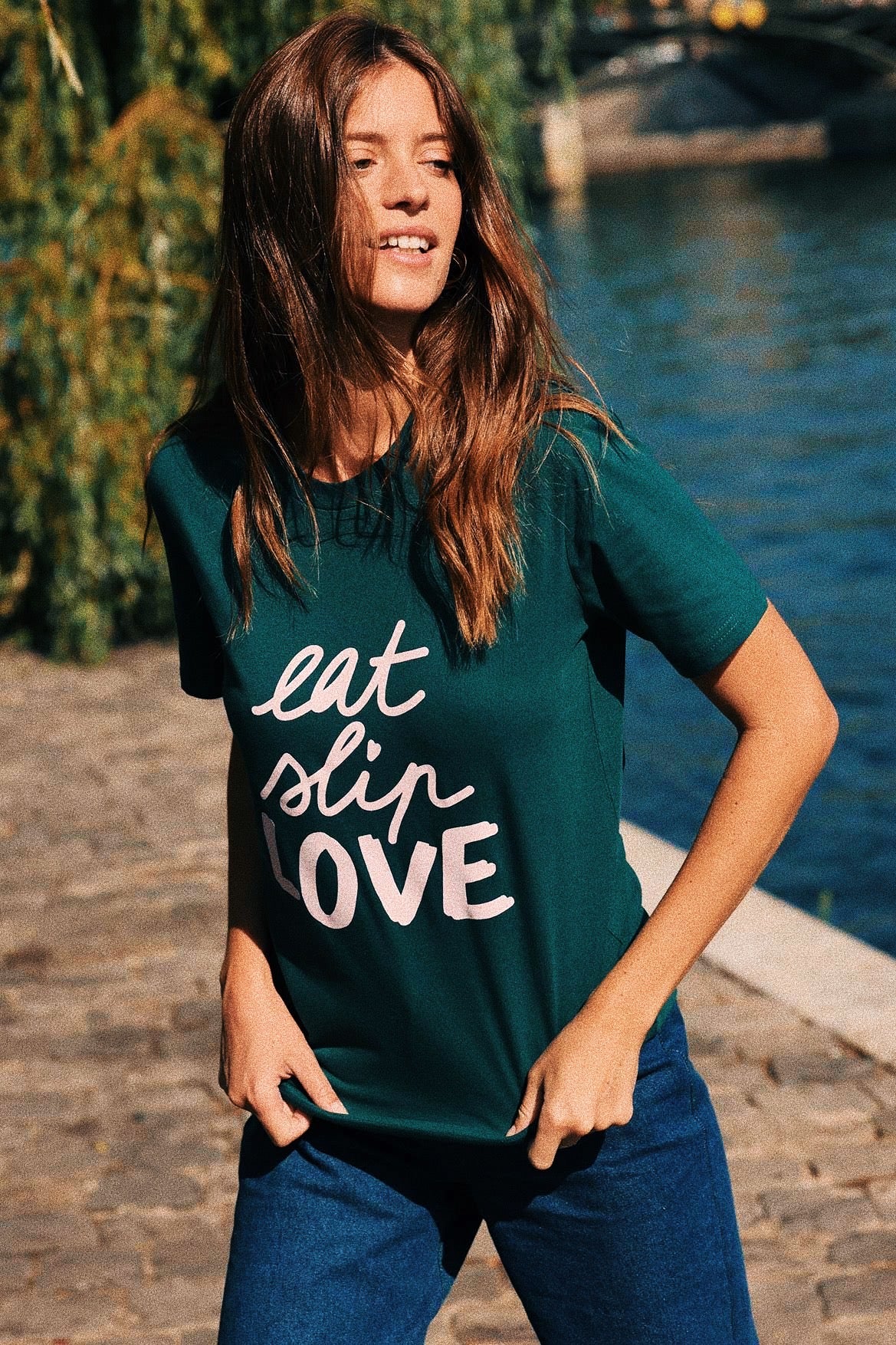 T-shirt Eat Slip Love