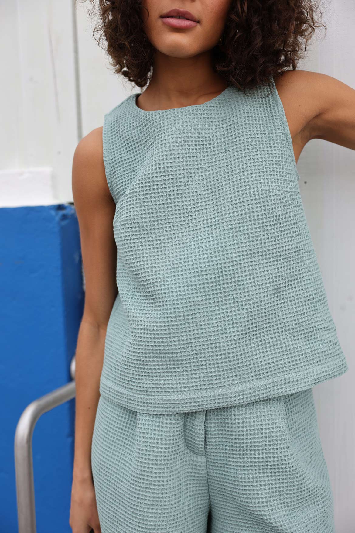 top Jacques vert de gris