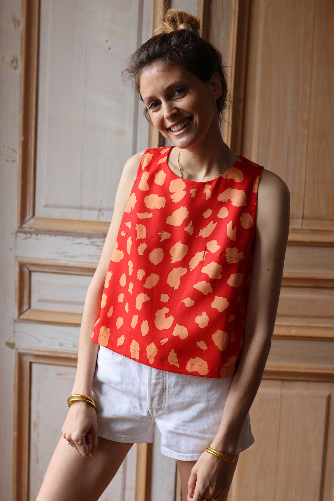 Top Jacques tencel Palma