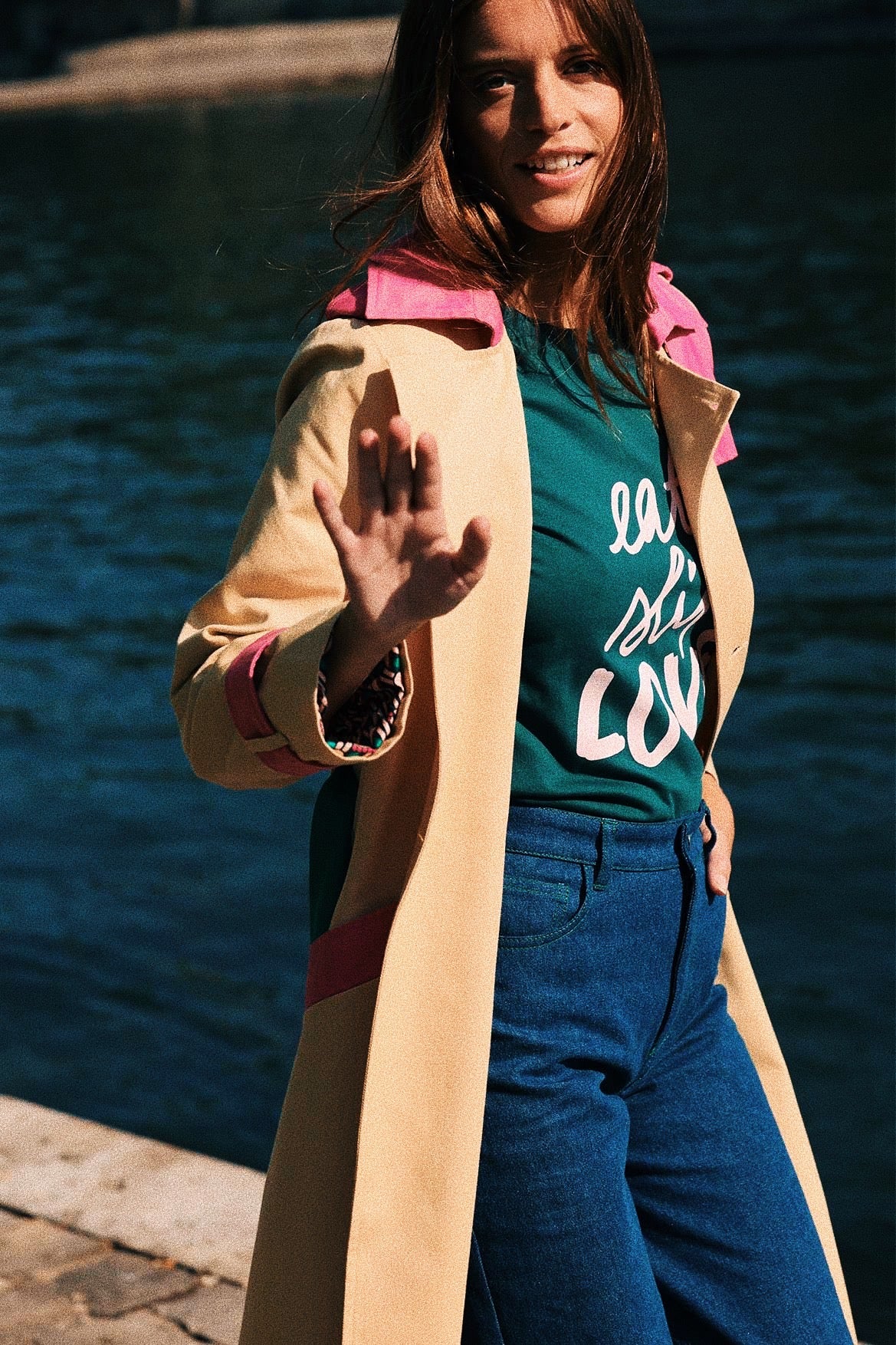 T-shirt Eat Slip Love